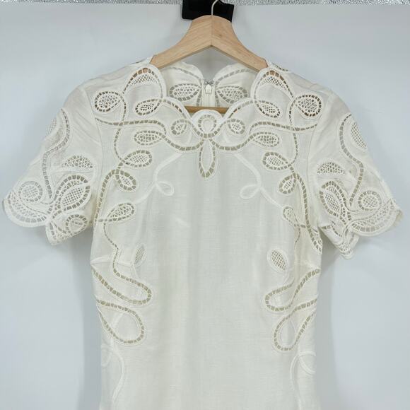 Jonathan Simkhai White Mini Dress - Picture 6 of 16